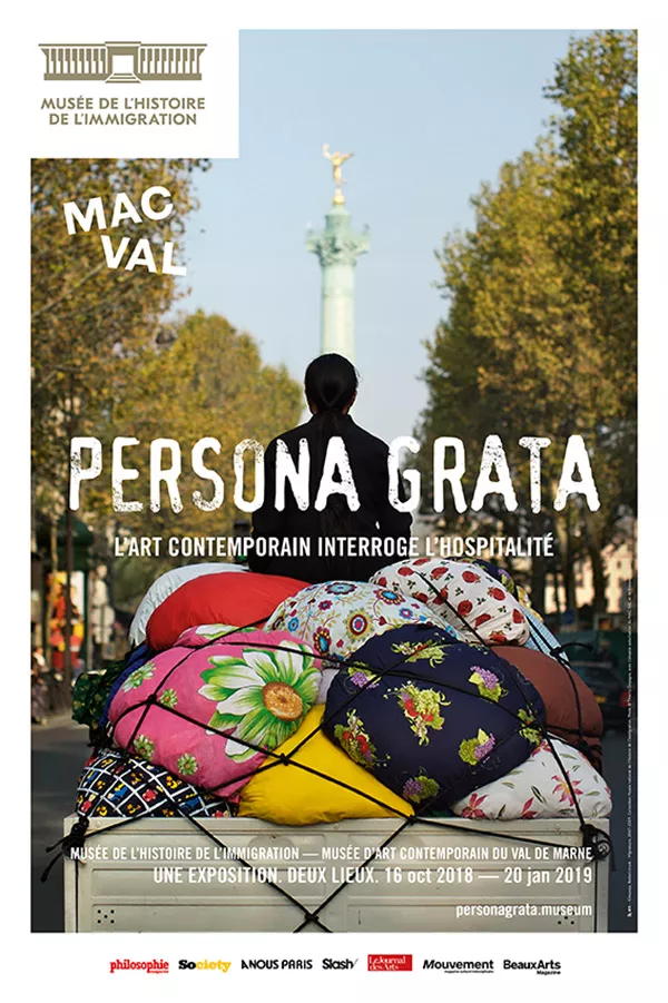 Affiche exposition Persona grata