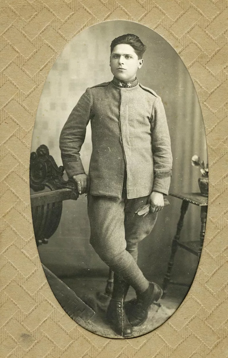 Ferrante Boselli en uniforme