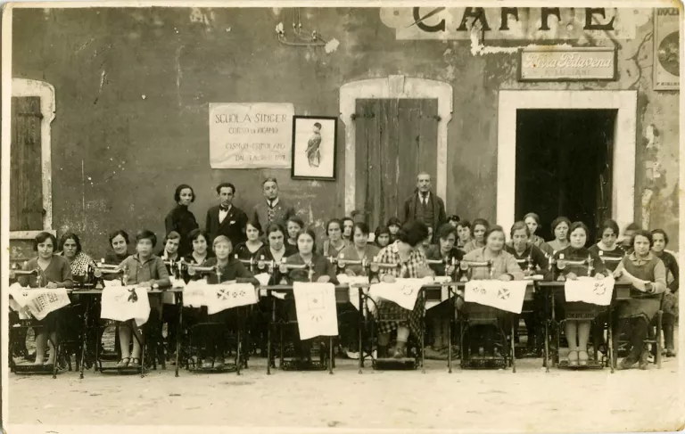 Photo d'archive de la famille Pezzoni