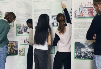 Panneaux de l'exposition mobile