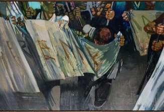 Peinture à l'huile "Algérie algérienne"