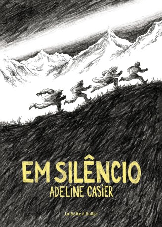 Couverture de la bande dessinée "Em Silêncio" d'Adeline Casier
