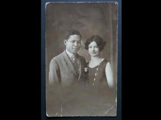 Chang-Yong Yung et Marcelle Loulier, les parents de Monique Bordry. Années 20, Paris  © Collection particulière Monique Bordry, Atelier du Bruit