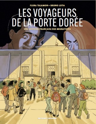 Couverture de la BD "Les Voyageurs de la Porte Dorée"