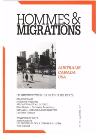 Couverture de la revue Hommes et Migrations n°1184