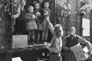 Enfants réfugiés polonais